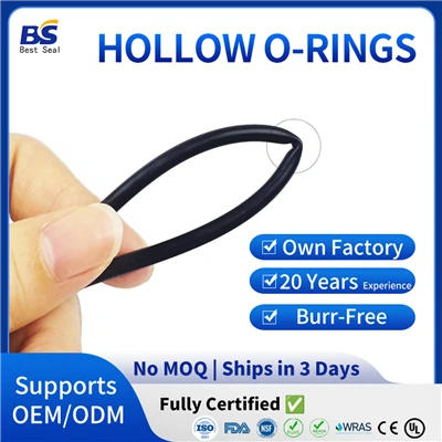 Môžu sa duté O-krúžky použiť vo vákuových aplikáciách?