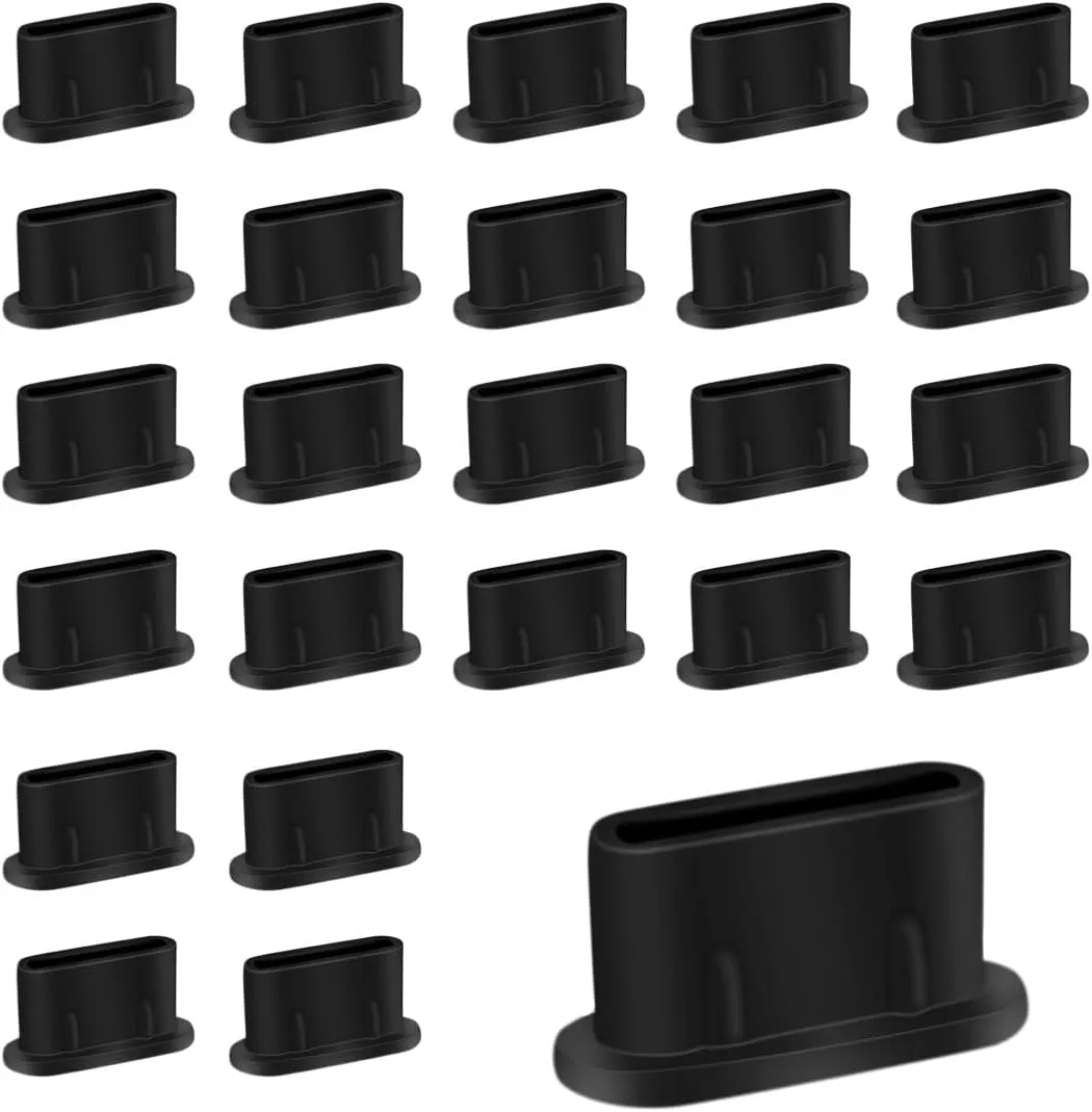 Silicone USB Type-C Anti-Dust Plugs